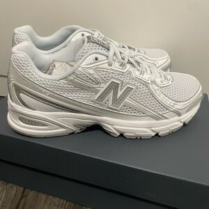 New Balance 740 White Grey Unisex Shoes